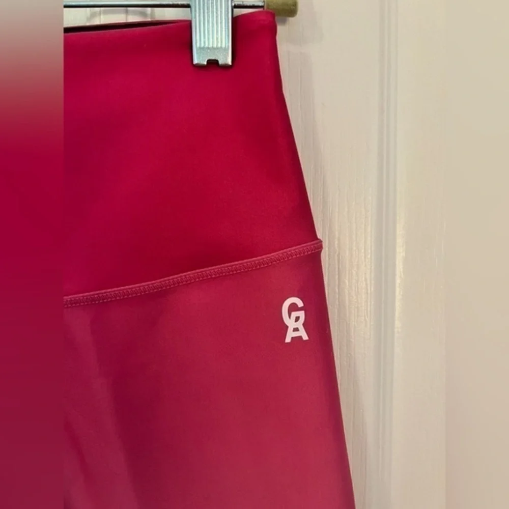 GOOD AMERICAN S Core Strength Pink Ombré leggings Leggings